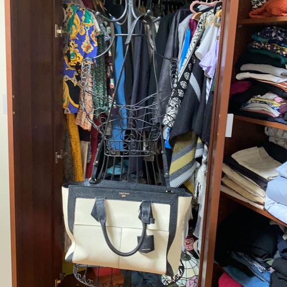 Cole Haan black and white large satchel - Picture 7 of 7